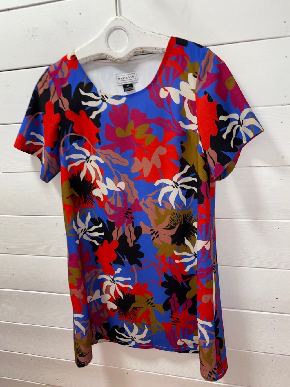 Marigold par Marilyne Baril – Robe florale colorée avec poches – Taille S - Picture 4 of 10